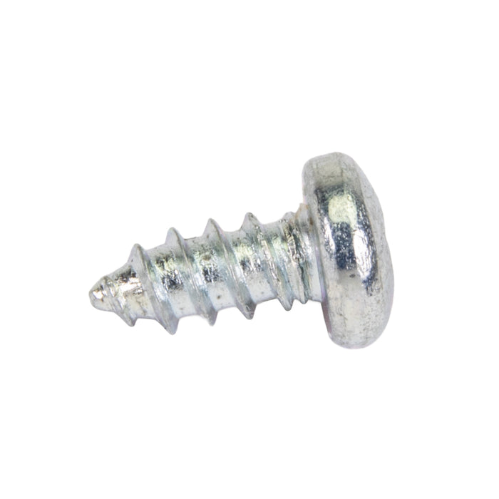 Tapping Screw, Pan Head Square Socket Drive, Type A, #8 x 1-1/4" Length, Low Carbon Steel Trivalent Zinc Plated by Spaenaur Inc.