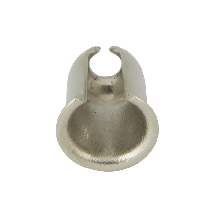 Ball Chain Detachable Sleeve for #6 Chain (5/32" x 13/64") Brass, Nickel Plated by Spaenaur Inc.