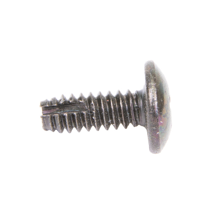 Thread-Cutting Screw Phillips Truss #6-32 UNC x 3/8" LG, Type 1 Hardened Steel, Black Zinc Finish by Spaenaur Inc.