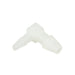 Miniature Barbed Reducing Elbow 3/32" to 1/16" Tubing ID Nylon by Spaenaur Inc.