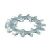 Intl-Extl tooth (Flat) Lockwasher 5/16" (.900-.865" OD x .035" THK) Carbon Steel Heat Treated Zinc PLTD ANSI B18.21.1-1972(R1983) by Spaenaur Inc.