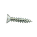 Wood Screw, Flat Head, Phillips, #4 x 1/2" Length, Steel Zinc Plated, ASME/ANSI B18.6.1 by Spaenaur Inc.