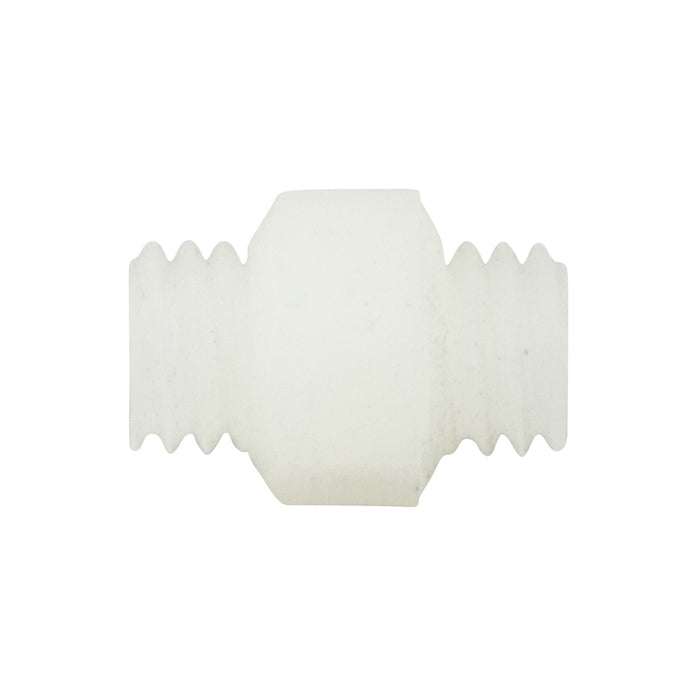 Raccord miniature #10-32 à #10-32 UNF en nylon