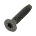 Thread Rolling Screws, Flat Head Torx T30 Drive, Fully-Threaded, 1/4"-20 x 1-1/4" Length, Case Hardened Low Carbon Steel Black Phosphate & Oiled by Spaenaur Inc.