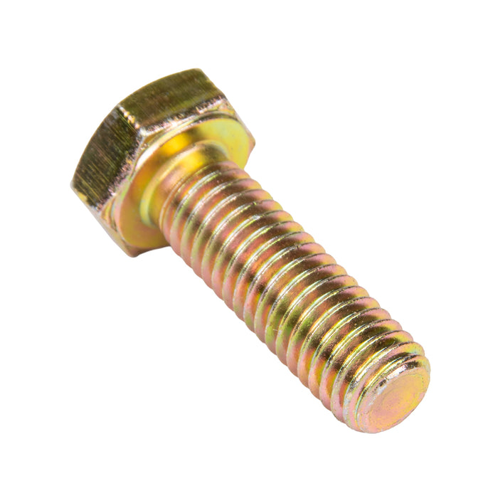 Hex Head Cap Screw, Fully Threaded, DIN 933, Class 10.9 M14 x 25 mm Class 10.9 Steel Yellow Zinc DIN 933/10.9-YZ M14X25