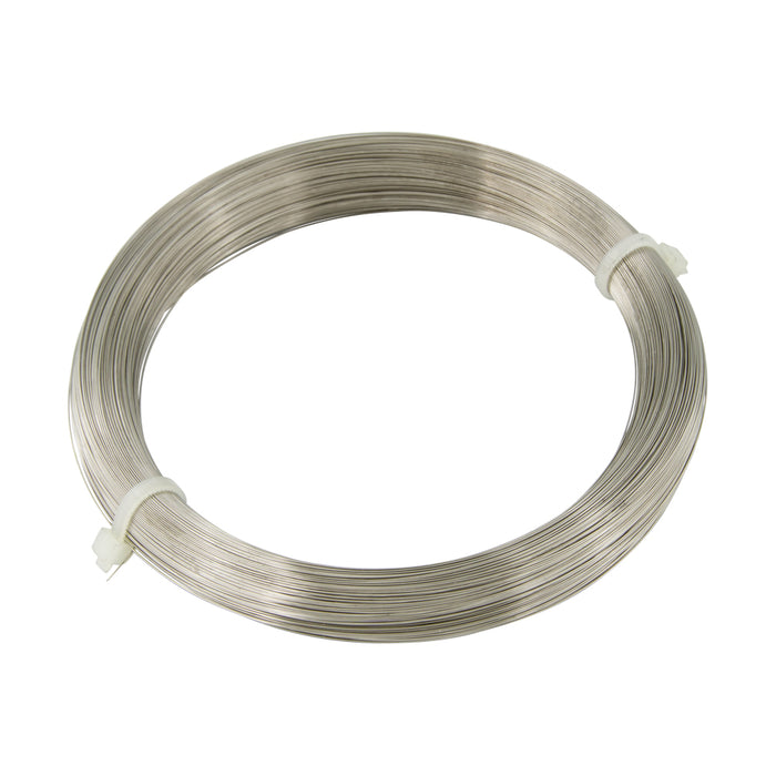 Spring Wire, 1 LB./Pk #14 GA/.033" DIA 302 Stainless Steel Full Hard by Spaenaur Inc.