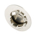 Assembled Tube CLosures 1 1/4" OD Round Tube (16-18 GA) Steel, Nickel Plated by Spaenaur Inc.