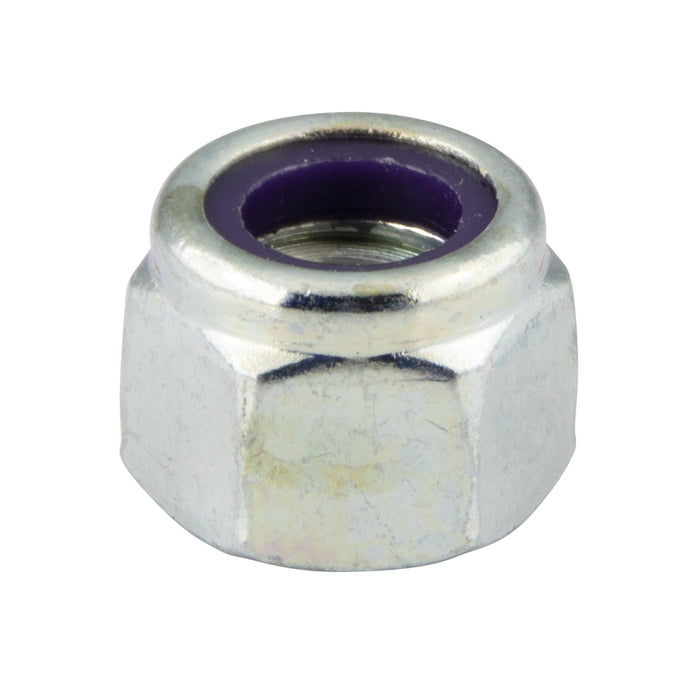 Écrou hexagonal à insert en nylon, DIN 985 M5 x 0,80 Classe 8 Acier zingué trivalent DIN 985/8-ZP M5 par Spaenaur Inc.