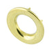 Brass Rolled Rim Grommets with Spur Washers (144/Pk) 3/8" Hole Dia., Size #1 Brass Plain (#116-123 & #116-223) by Spaenaur Inc.