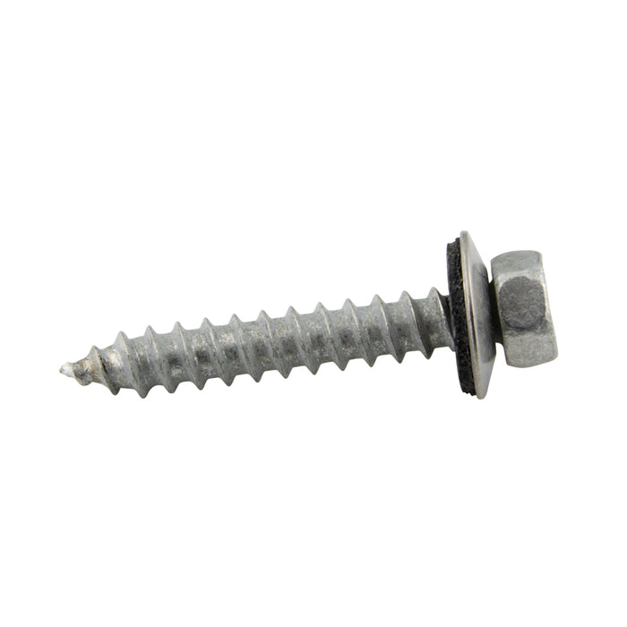 Self-Drilling Screw, Type B, Neo-bond Washer Head, #14 x 4" Length, Stainless Steel 304 by Spaenaur Inc.