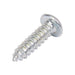 Tapping Screw, Button Head Security Hex Socket Drive, #10 x 5/8" Length, Steel Zinc Plated by Spaenaur Inc.