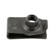 Écrou pour panneau, extrudé, type « U », filetage M6 x 1,0, panneau 0,8 mm-4,5 mm, dispositif de verrouillage, acier à ressort traité thermiquement, zingué PLTD par Spaenaur Inc.