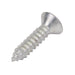Tapping Screw, 82° Ctsk. Head Spanner Drive, Type AB, 8A/AB x 3/4" Length, Steel Zinc Plated by Spaenaur Inc.