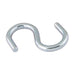 "S" Hook .141" Wire DIA, 1-1/2" O/A Length C-1010 Steel Bright Zinc Plated by Spaenaur Inc.