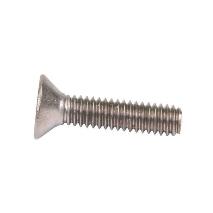 Security Screw, Pan Head Security Phillips Drive, #10-32 UNF x 2" Length, Stainless Steel by Spaenaur Inc.