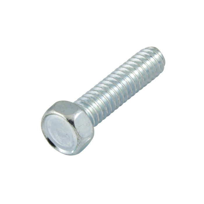 Machine Screw, Hex Head, Unslotted Drive, #4-40 UNC x 3/4" Length, Steel Zinc Plated by Spaenaur Inc.