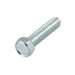 Machine Screw, Hex Head, Unslotted Drive, #8-32 UNC x 1" Length, Steel Zinc Plated by Spaenaur Inc.
