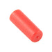 Tube Cap Polyet 7/16"ID x 7/8" Inside LGTH Low Density Polyethylene Colour Red by Spaenaur Inc.