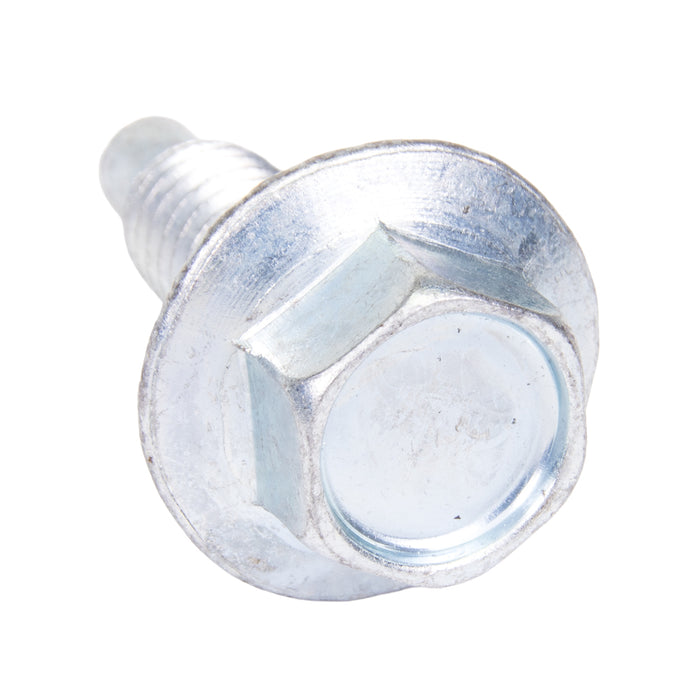 Machine Screw, Indented Hex Washer Head, Unslotted Drive, 5/16"-18 UNC x 1" Length, Steel Zinc Plated Trivalent by Spaenaur Inc.