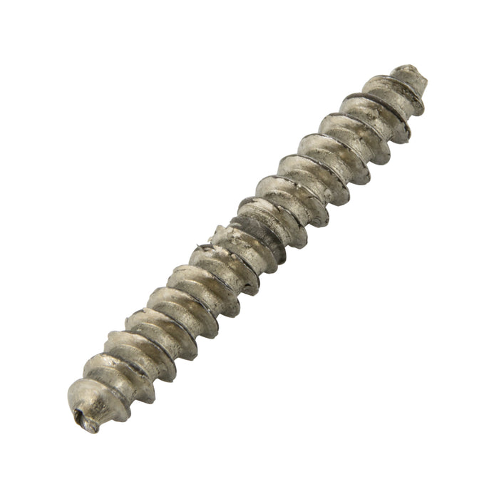 Dowel Screw Plain Centre, 1/4" x 2" Length(1/4" Centre Section), Steel Zinc Plated by Spaenaur Inc.