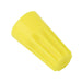 Twist-On Nylon Wire Nut with Steel Insert Zinc PLTD 5 or 6 x #18, 2 - 2 x #14, 2 x #12 Nylon Yellow by Spaenaur Inc.