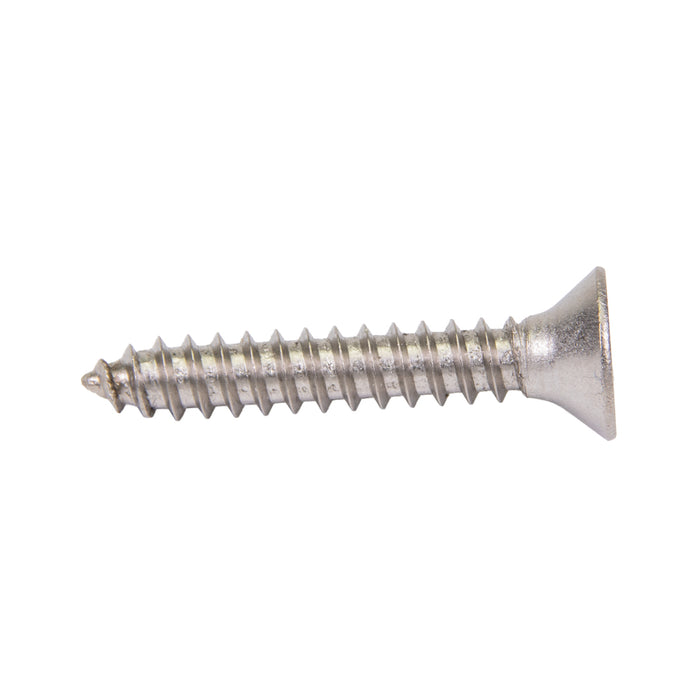 Tapping Screw, Flat Head Security Hex Socket Drive, #6 x 5/8" Length, Stainless Steel by Spaenaur Inc.