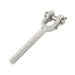 Raccord à tendeur à mâchoires 5/8"-11 UNC x longueur de tige 5" filetage à gauche en acier inoxydable 304 forgé par Spaenaur Inc.