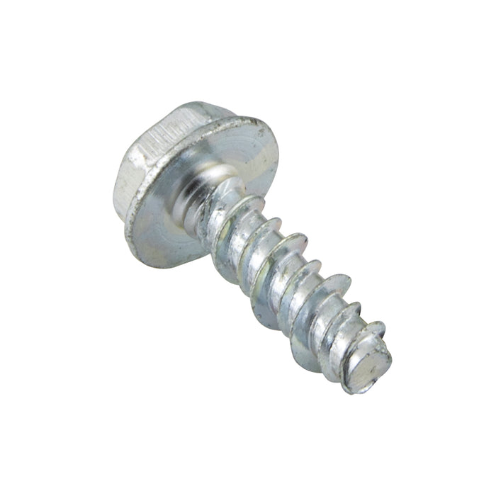Tapping Screw, Pan Head Phillips Drive, Type AB, #6 x 5/8" Length, Steel Zinc Plated