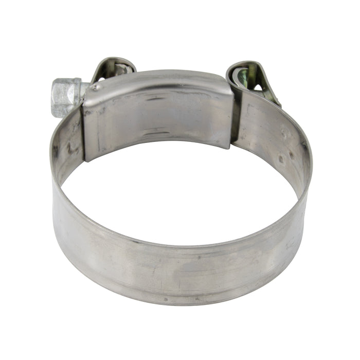 Collier de serrage 68-73 mm, bande et boîtier en acier inoxydable, vis en acier zingué CL 8.8