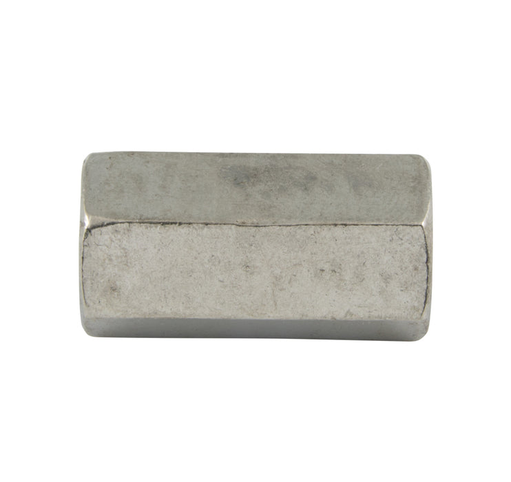 Écrou d'accouplement 5/8"-11 UNC x 1-3/4" L x 7/8" AF en acier inoxydable 18-8, fabriqué par Spaenaur Inc.