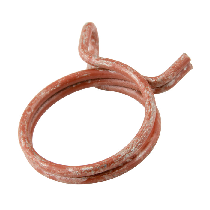 Collier de serrage à double fil métallique, diamètre nominal 1 po x diamètre du fil 0,098 po, fil à haute résistance, revêtement géométrique couleur or, par Spaenaur Inc.