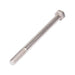 Hex Head Cap Screw, DIN 931, M10 x 1.50 x 80mm LG, Partial THRD A4 Stainless Steel DIN 931/A4 M10X80 by Spaenaur Inc.