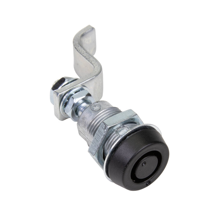 Small Compression Latch Key-Operated Style Single-Hole Moun .250"-.375" Grip Range Die-Cast Zinc, Matte Black Powder Coat