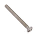 Security Screw, Pan Head Spanner Drive, #6-32 UNC x 1-1/4" Length, Stainless Steel by Spaenaur Inc.