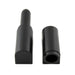 Charnière à décrochage série 300, type à articulation en ligne, à pivotement libre, 1,22 po x 0,66 po (n° 10-24), nylon noir, par SouthCo