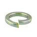 Split Lockwasher Plain Ends High Collar Style DIN 7980 M12 Spring Steel Yellow Zinc Plated DIN 7980/ST-YZ M12 by Spaenaur Inc.