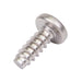 Tapping Screw, Pan Head Phillips Drive, Type B, #10 x 1/2" Length, Stainless Steel by Spaenaur Inc.