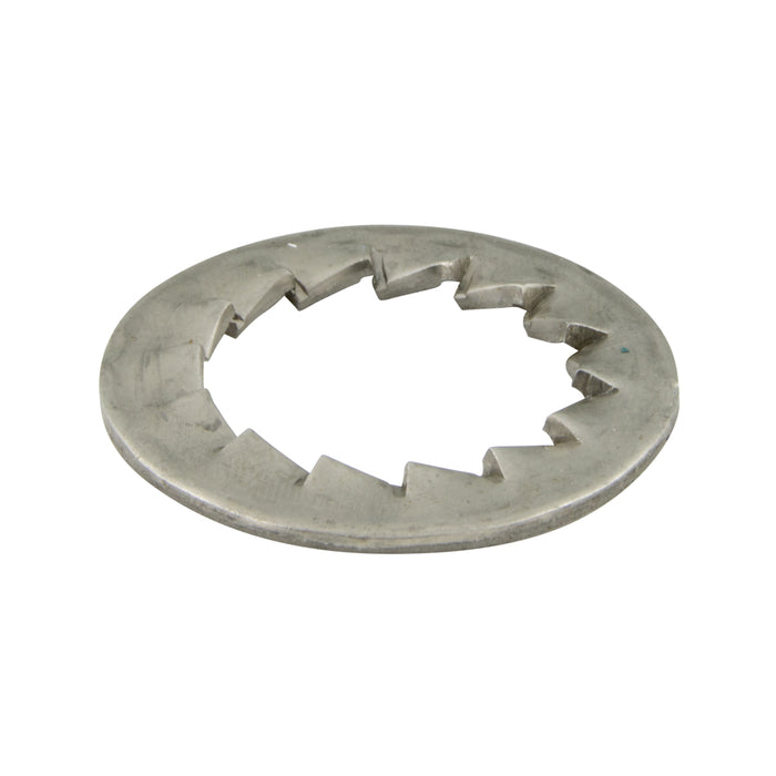 Internal Overlap tooth Lockwasher, Bolt Size M4(4.3 ID x 8 OD x .5TH) A2 Stainless Steel DIN 6798J/A2 M4