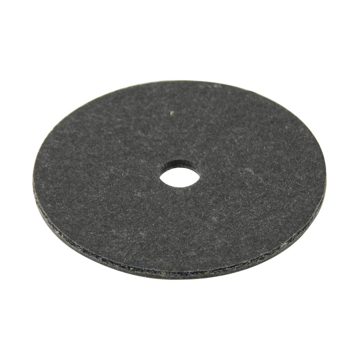 Rondelle en fibre plate, ronde, diamètre intérieur 5/32 po x diamètre extérieur 5/16 po x épaisseur 1/32 po, fibre noire dure, fabriquée par Spaenaur Inc.