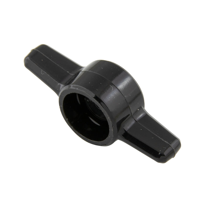 Shear-Loc Tee Knob, Metric M10 Dupont Delrin 500 Black by Spaenaur Inc.