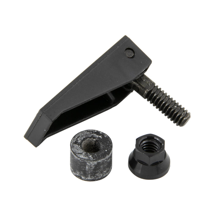 Series 101 Swell Latch Handle Style 2.19" x 1.13" Nylon Black by SouthCo