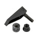 Series 81 Swell Latch Handle Style 1.09" x .47" Nylon Black by SouthCo