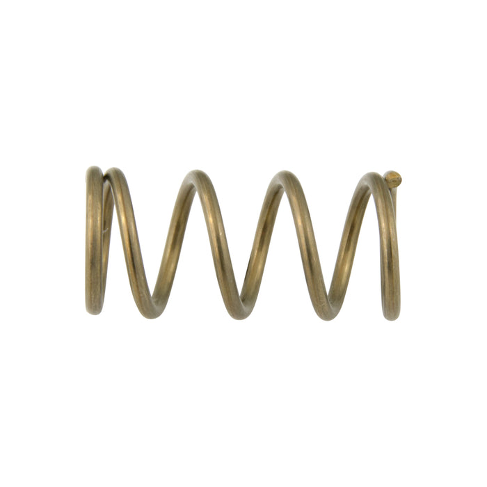Utility Spring, Compression Type, Squared or Closed Ends,total Coil 5 0.480"OD, 1"L O/A, 0.055"Gauge Wire 302 Stainless Steel Not Plated by Spaenaur Inc.