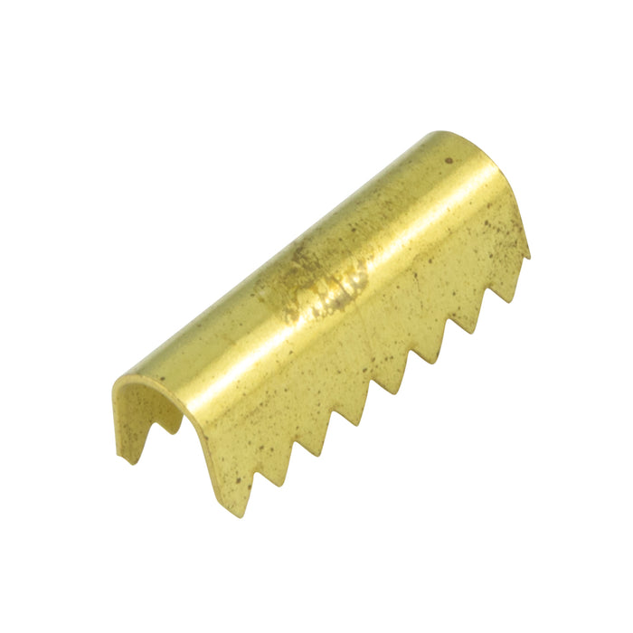Cord Coupler Capacity 3/32" to 1/8" Cord, 1/2" Length Brass Plain by Spaenaur Inc.