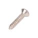 Wood Screw, Oval Head, Phillips, #3 x 1/2" Length, Steel Nickel Plated, ASME/ANSI B18.6.1 by Spaenaur Inc.