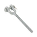 Jaw Fitting, Right Hand Thread, Clevis & Cotter Pins Included 3/4"-10 UNC x 4-1/2" for 6" Take Up 1030 Steel Drop forged Hot Galvanized, Heat Treated by Spaenaur Inc.