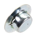 Écrou à rondelle de type « Pushnut » pour tige de 1/2", rondelle de diamètre 15/16", longueur totale 0,328", en acier HT, zingué par électrolyse et traité au chromate trivalent, réf. #Pw500015-Ebg, fabriqué par Spaenaur Inc.