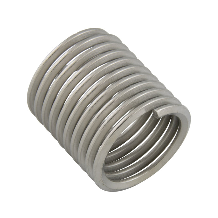 Insert fileté hélicoïdal E-Z Coil standard à rotation libre 1/4-28 UNF x 0,375 po de longueur en acier inoxydable 18-8 E-Z Lok n° 30815