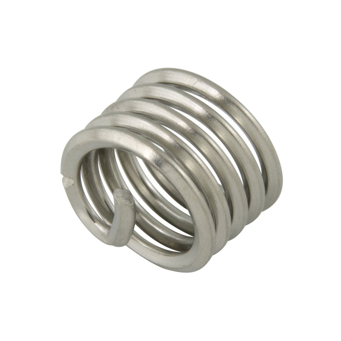 Helicoil Screw Thread Insert, Standard Free Runnning Style 7/16"-14 UNC x .875" LGTH 18-8 Stainless Steel Plain by HeliCoil