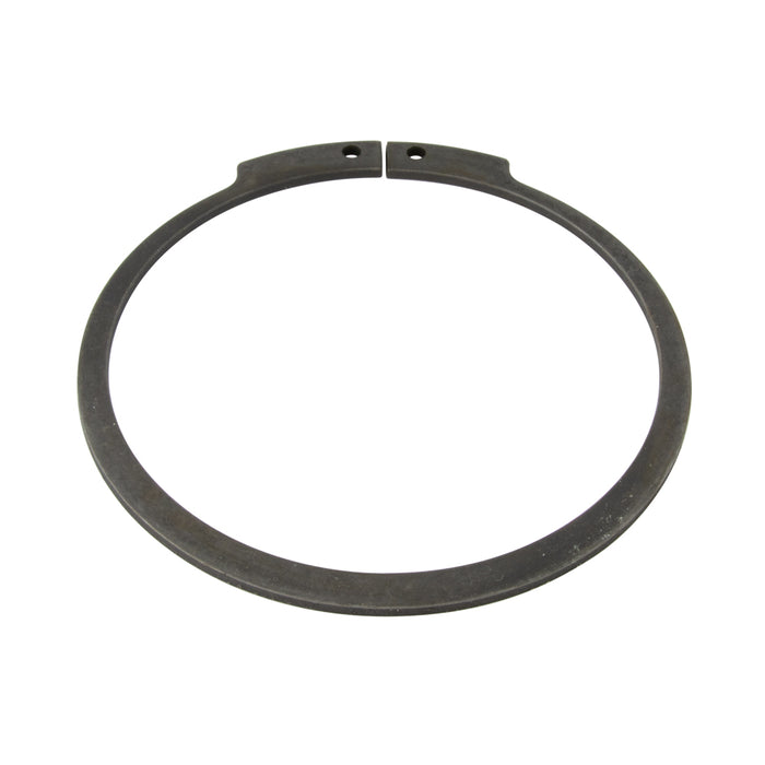 Bague de retenue externe, diamètre d'arbre 6 pouces, acier à ressort à haute teneur en carbone, lisse